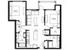 2 Bedroom Floor Plan